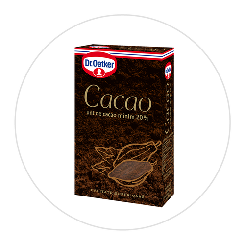 Cacao - Unt de cacao minim 20%