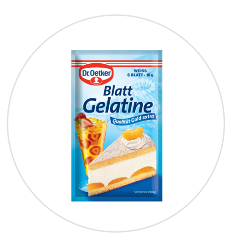 Gelatina foi